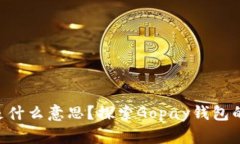 Gopay钱包是什么意思？探索