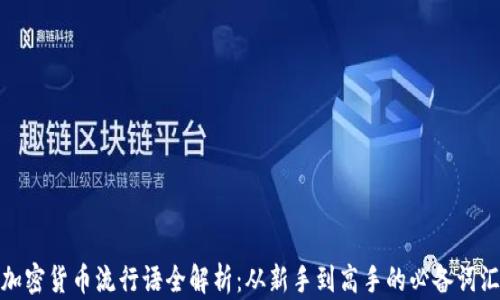加密货币流行语全解析:从新手到高手的必备词汇
