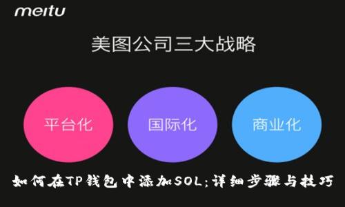 如何在TP钱包中添加SOL：详细步骤与技巧